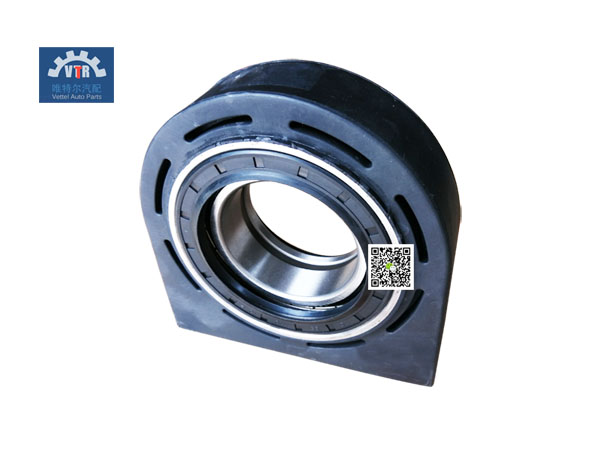 26013314035-70   傳動軸吊架膠塊  Drive shaft hanger rubber block  SHACMAN  Truck drive shaft parts