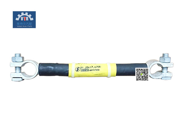 81.25417.6708    蓄電池連結線  Battery connection  SHACMAN  Truck electrical parts