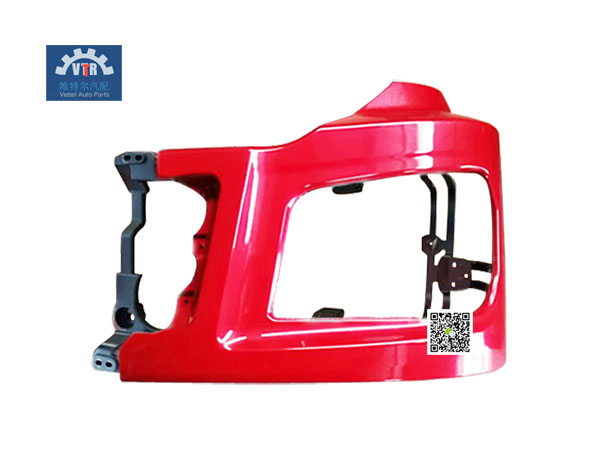 DZ96189622250  左側保險杠分裝總成-鐵杠  Left side bumper assembly - Iron bar  SHACMAN  M3000  17 articles  Truck chassis bumper parts