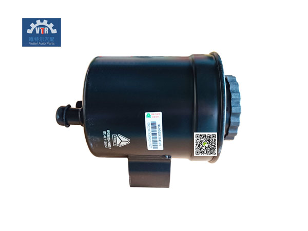 WG9925470433   動力轉向油罐總  Steering tank assembly  SINOTRUK  HOWO T5G  Truck steering system parts