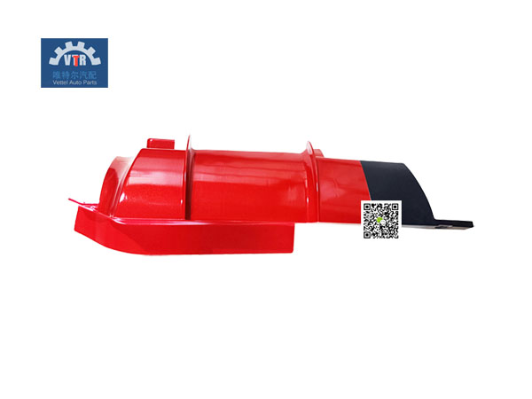 DZ97189621038  保險杠右端裝飾板 Bumper right end trim plate SHACMAN  X3000 Truck body parts
